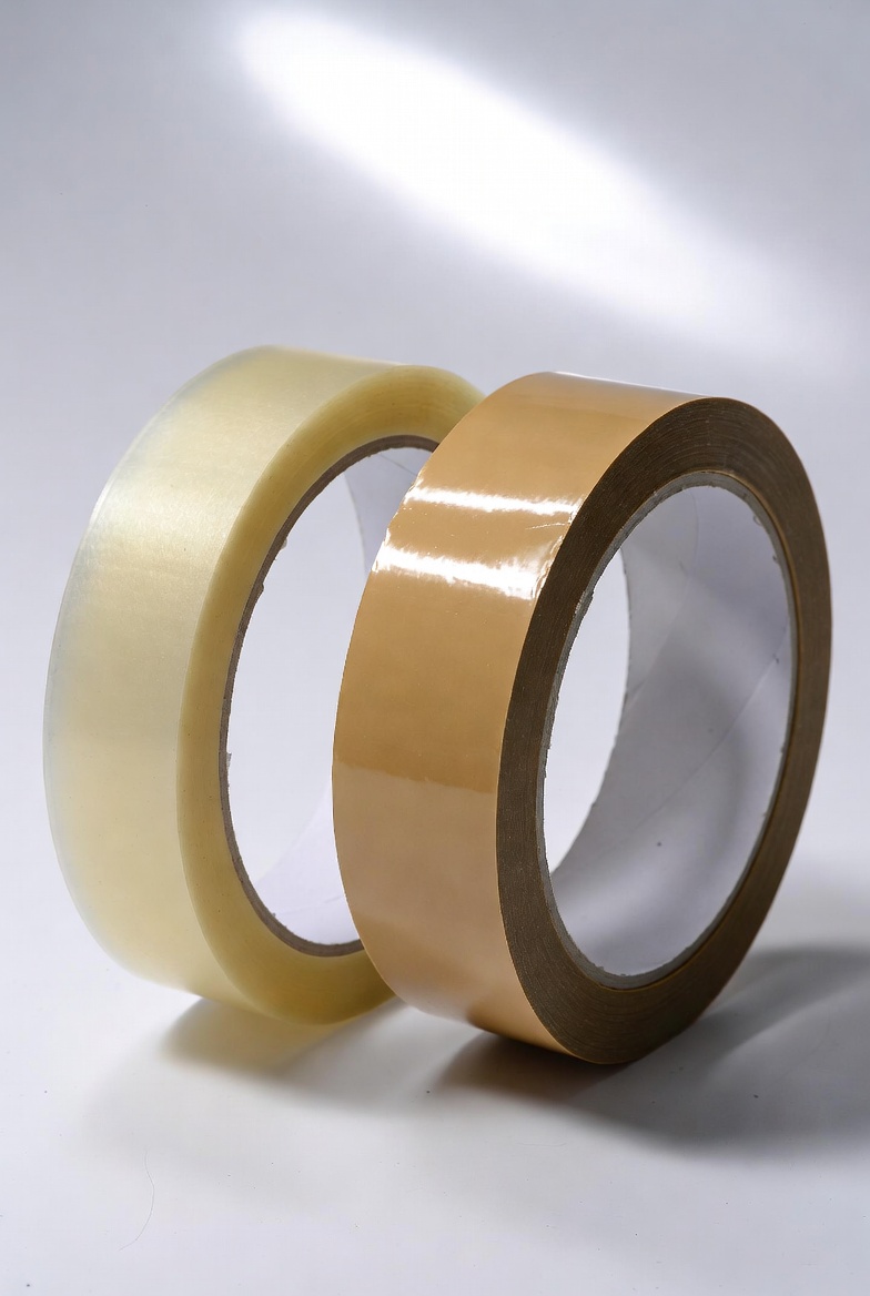 Clear & Brown Packing Tape