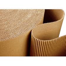 Corrugated cardboard rolls