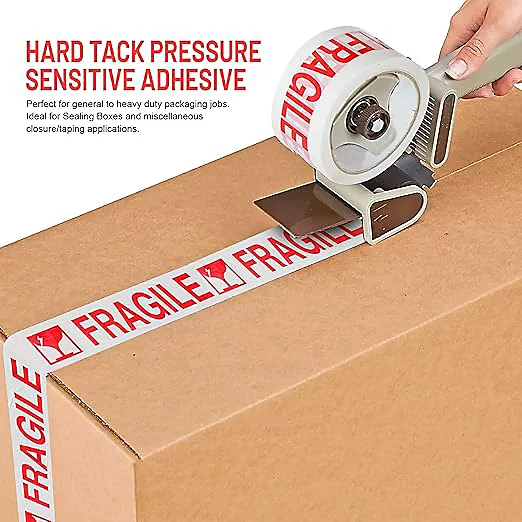 Fragile & Printed Warning Tape